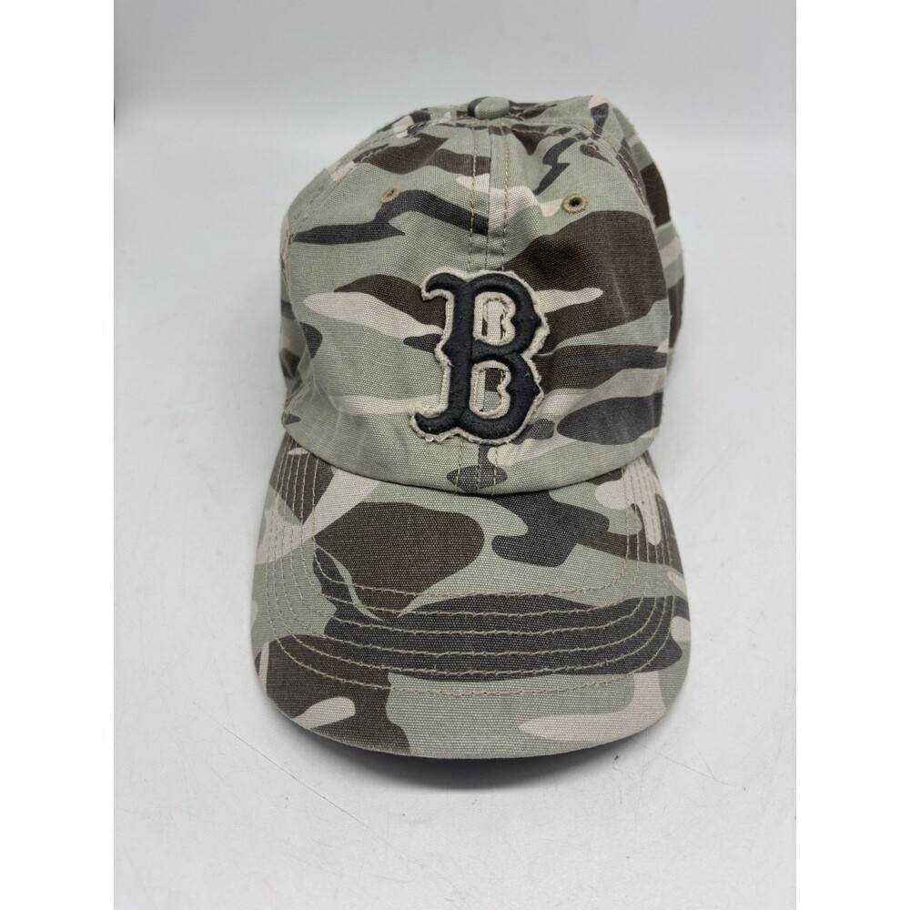 Boston Red Sox '47 Brand Adjustable Camo Fenway Park Collection Distressed - Picture 2 of 8